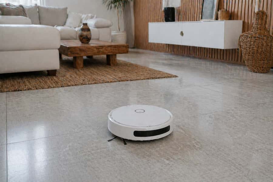 robot aspirador sin wifi funcionando en casa